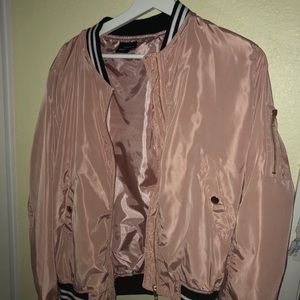 Pink Bomber Jacket